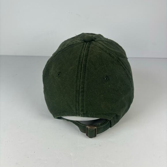 Vintage 2002 Nushagak River army green fishing hat casual mens OSFA - Picture 4 of 7